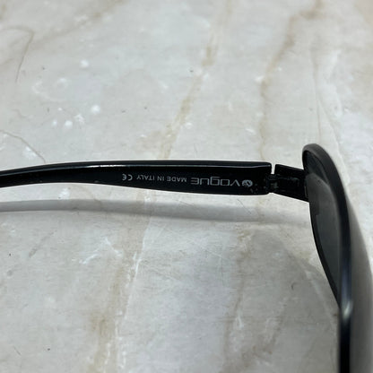 Vintage Vogue Italy Black Sunglasses Eyeglasses Frames TD5G3-11