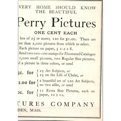 The Chaffee Studio Books Worcester MA c1905 Victorian Ad AE9-MA5