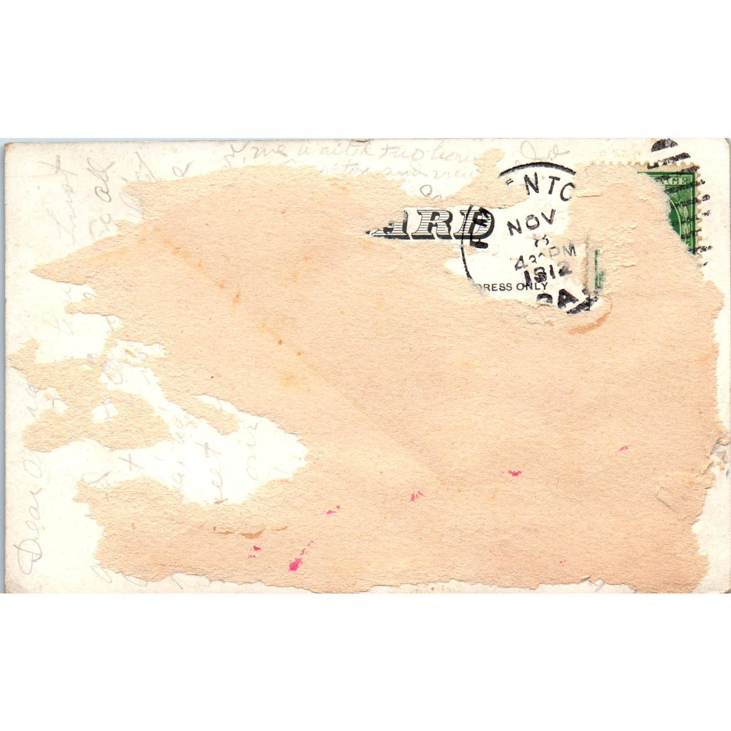 Antique 1912 Postcard Scene on Lake Erie, Brocton NY SF2