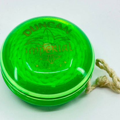 Vintage Duncan Imperial World’s Smallest Yo-Yo Green Transparent TE3