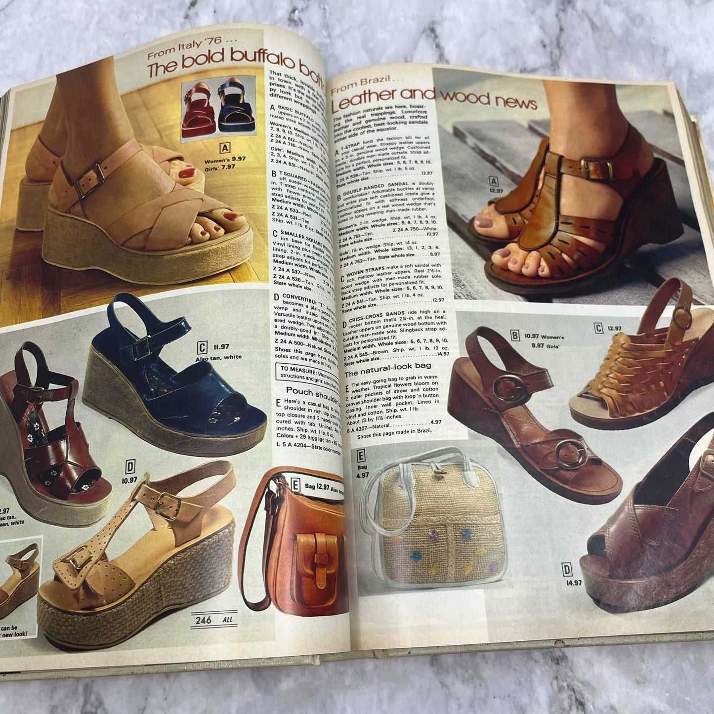 Montgomery Ward 1976 Spring Bicentennial Catalog Kansas City MO Hardcover S3