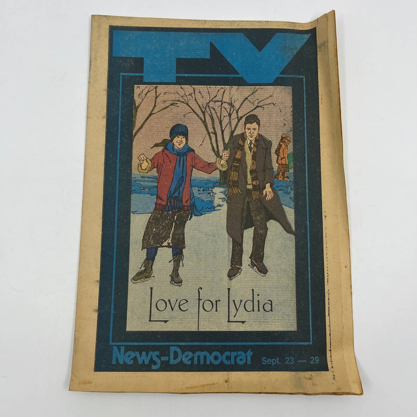 1979 Sep 23 Bellville IL News-Democrat TV Listings Magazine Love for Lydia TG6