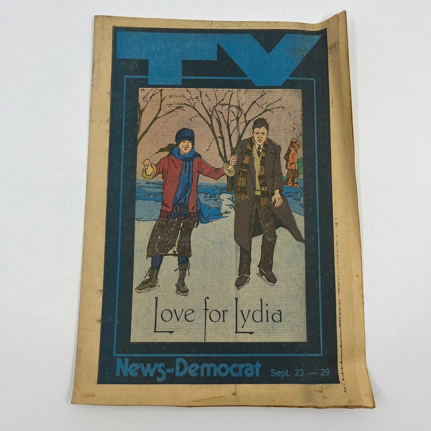 1979 Sep 23 Bellville IL News-Democrat TV Listings Magazine Love for Lydia A18