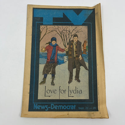1979 Sep 23 Bellville IL News-Democrat TV Listings Magazine Love for Lydia A18