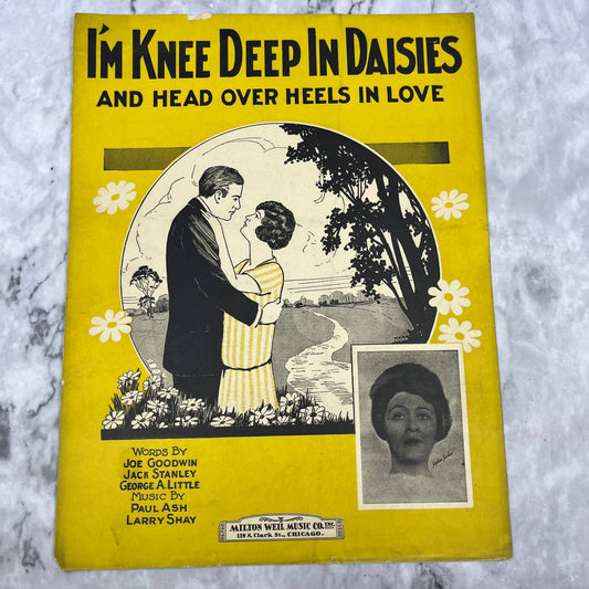 I'm Knee Deep In Daisies And Head Over Heels In Love sheet music 1925 TI1