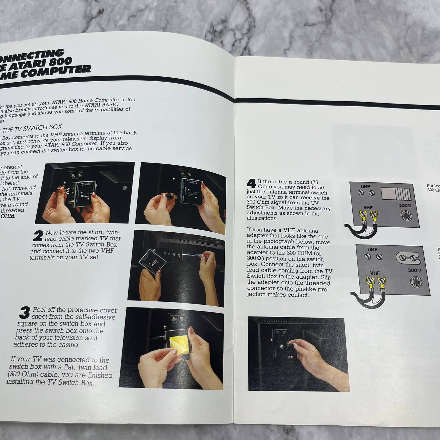 Original 1981 Atari 800 Home Computer Owners Guide Manual TJ7