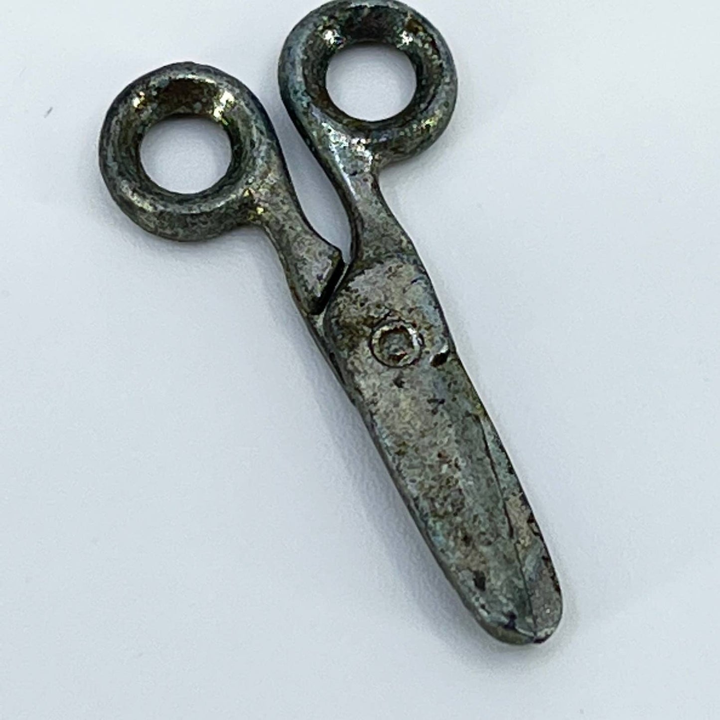 Vintage Cracker Jack Gumball Cereal Prize Charm Metal Scissors Premium SD1
