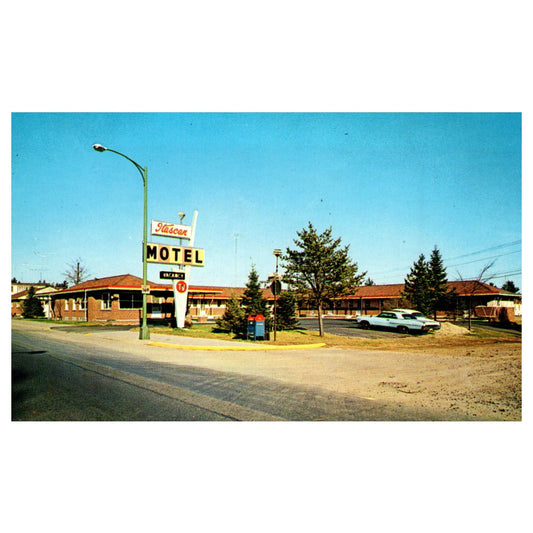 Itascan Motel Grand Rapids Minnesota - Postcard TJ8-1