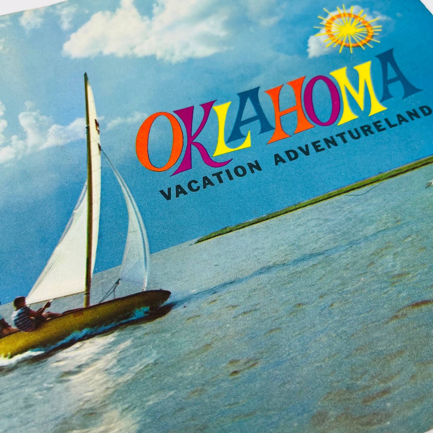 1950s Oklahoma Vacation Adventureland Lithographed Travel Booklet  BA1