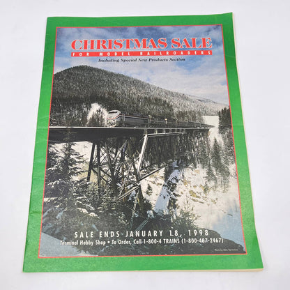 1998 Christmas Sale for Model Railroaders Catalog TC6