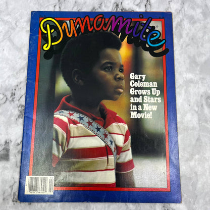 1981 Dynamite Magazine #81 Gary Coleman Rare ORIGINAL Vintage TJ4