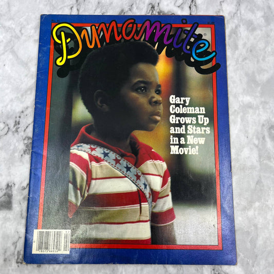 1981 Dynamite Magazine #81 Gary Coleman Rare ORIGINAL Vintage TJ4