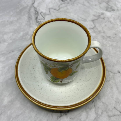 Mikasa Natural Beauty Marmalade Cup and Saucer Set TJ3-6