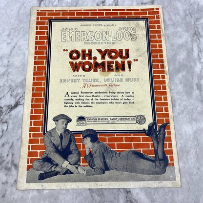 Oh You Women Bud Green Sammy Sept 1919 Sheet Music TK2-SM3