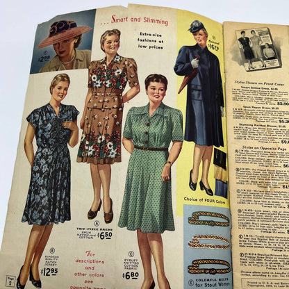 1946 Lane Bryant Catalog Fashions For Stout Women - Smart and Slimming TH8