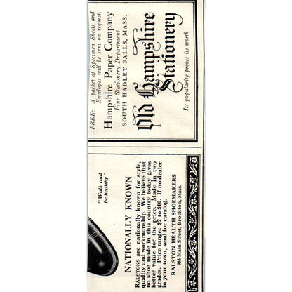 c1920 Harper's Magazine Ad - Whiting-Adams Brushes for Women's Activities EA3-3