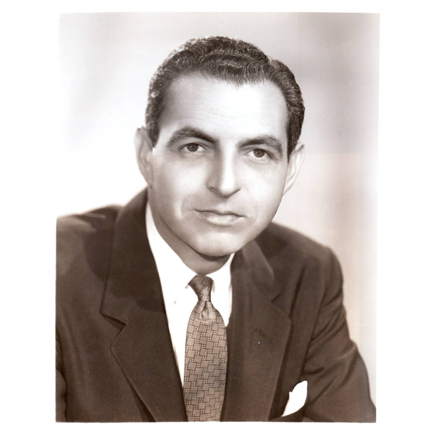 c1960 Press Photo Stuart Novins Face The Nation CBS TJ7-2