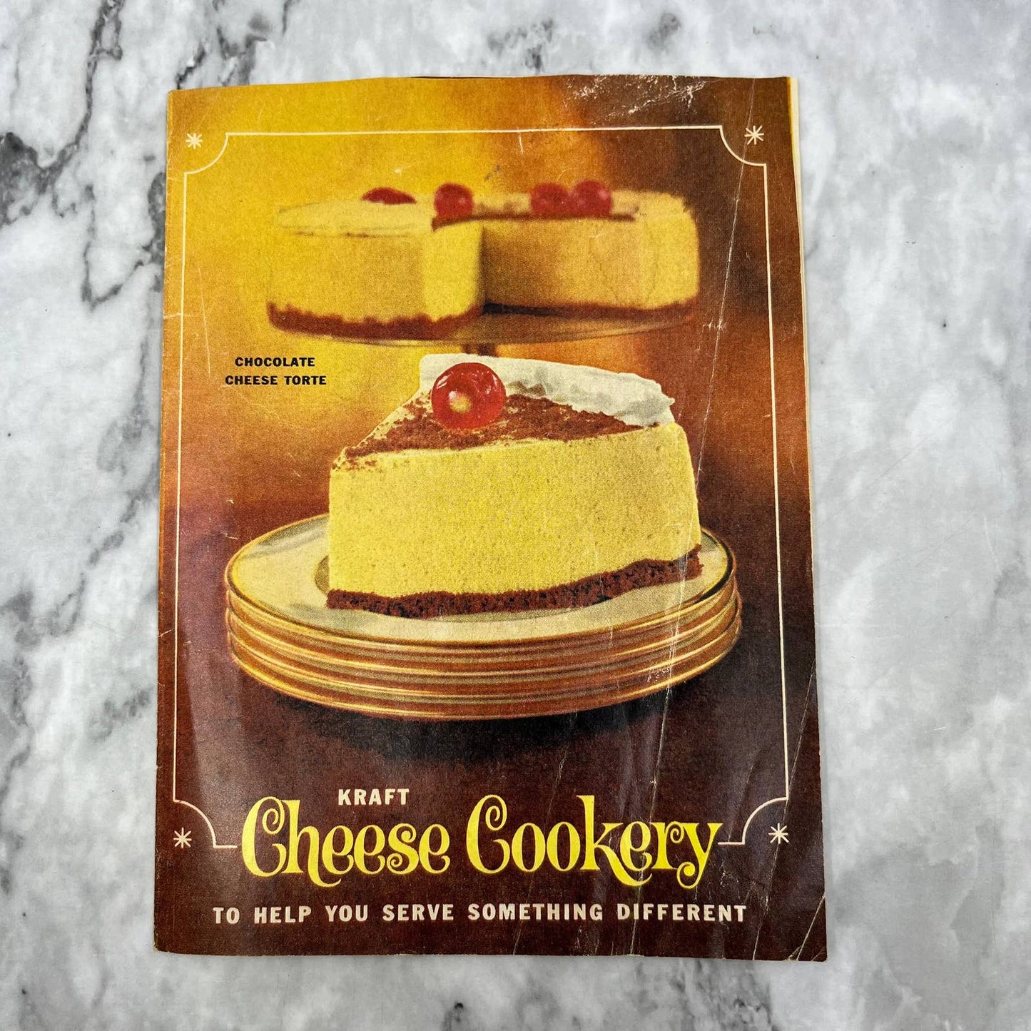 Vintage Kraft Cheese Cookery Recipe Pamphlet Cookbook  TJ4