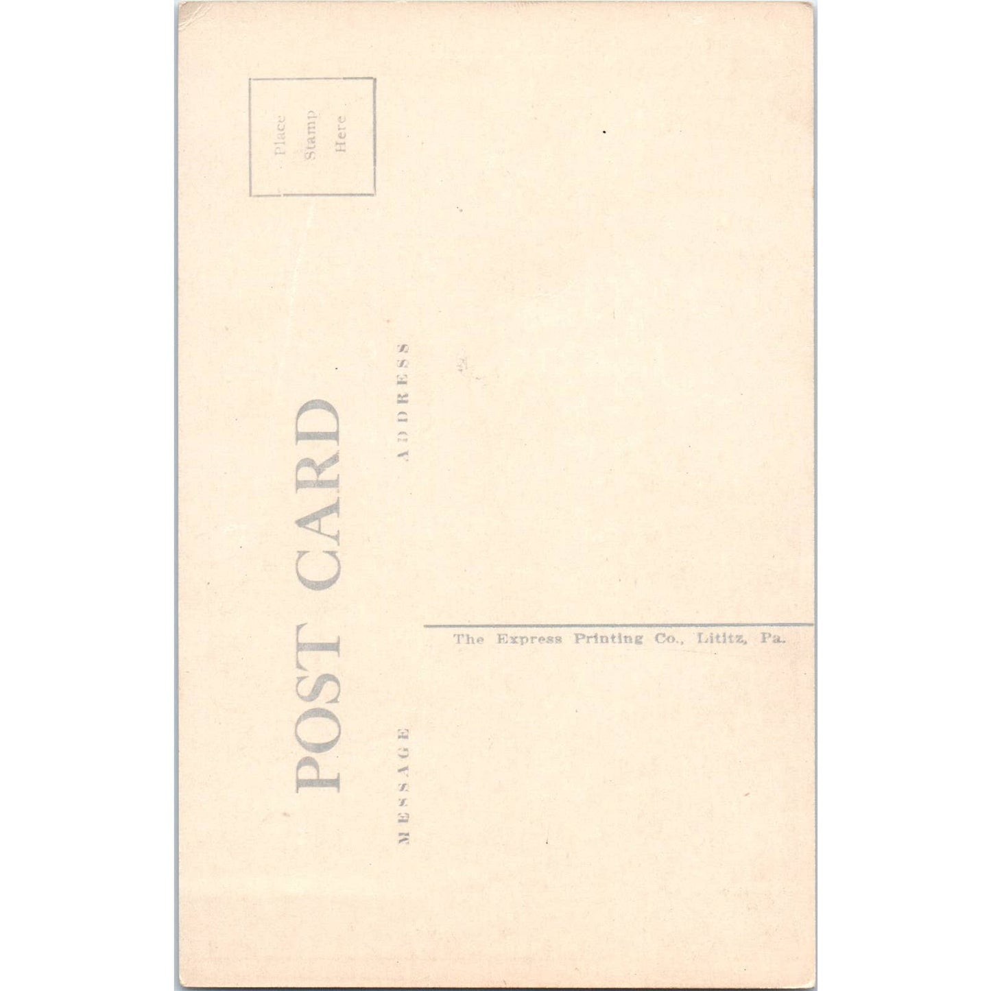 Vintage Postcard Salem Lutheran Church Lincoln PA TD8-P2