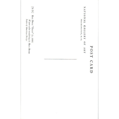 Rag Doll Tilly Rex Bush National Gallery of Art Original Postcard PB6