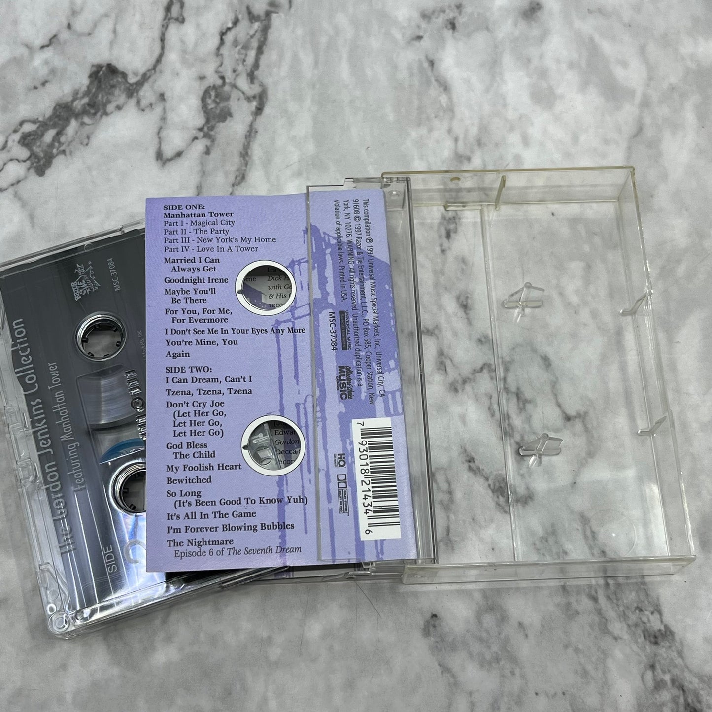 The Gordon Jenkins Collection Featuring Manhattan Tower Cassette Tape TH9-T1