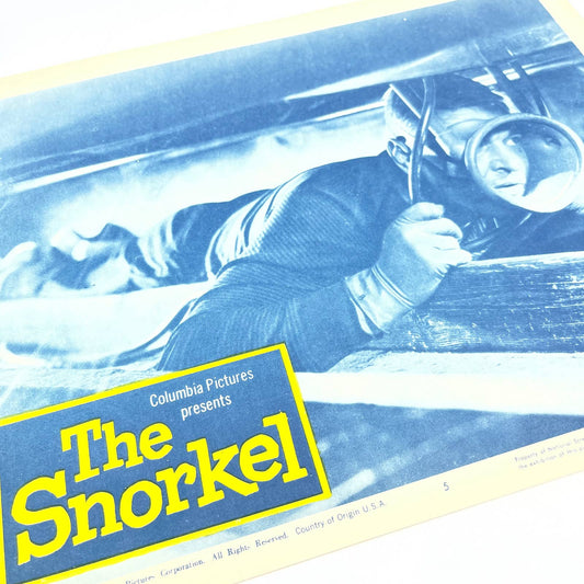 THE SNORKEL original 1958 HAMMER Lobby Card PETER VAN EYCK 11x14 #5 FL4