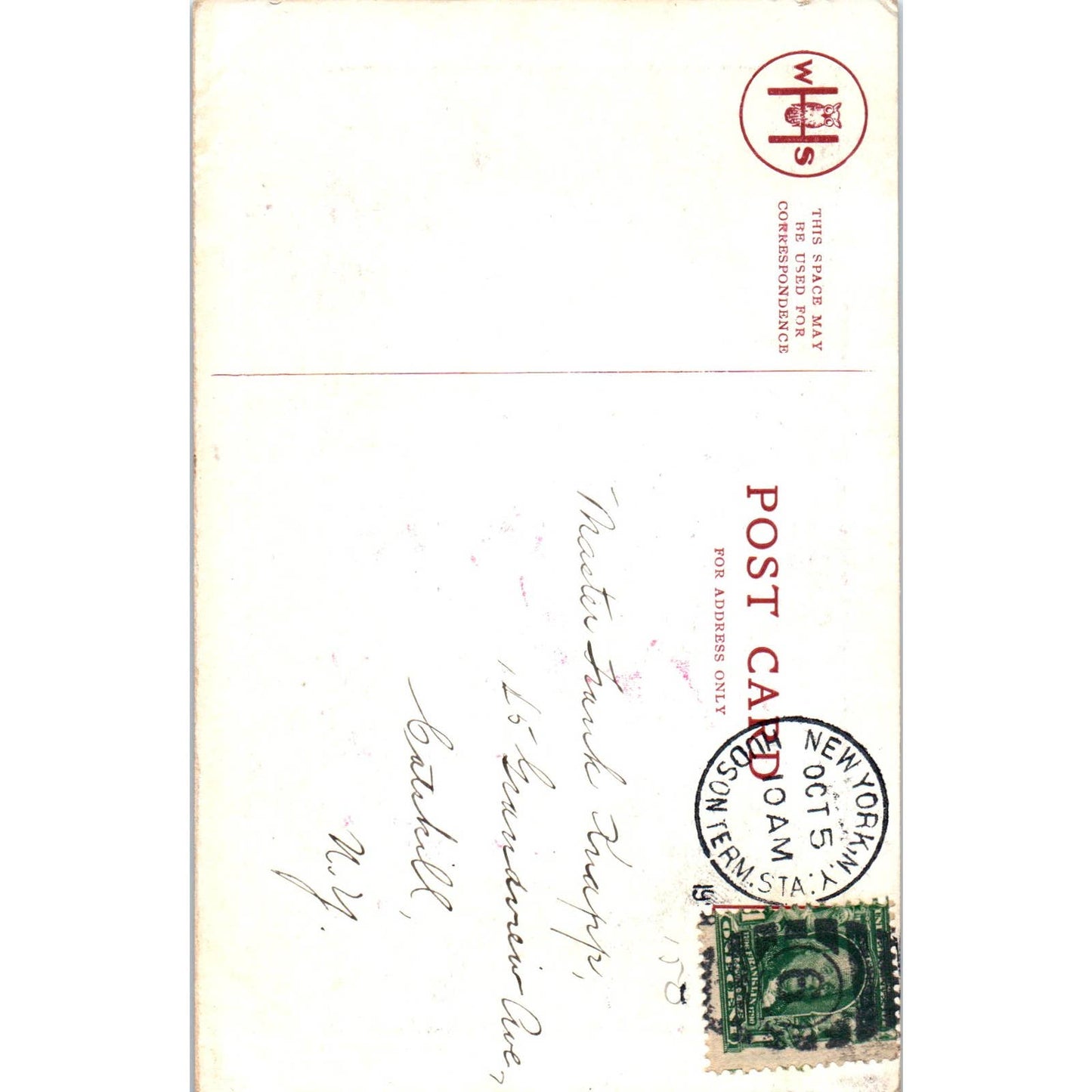 Papas Hat August Hutaf Illustration 1907 Original Postcard TK1-22