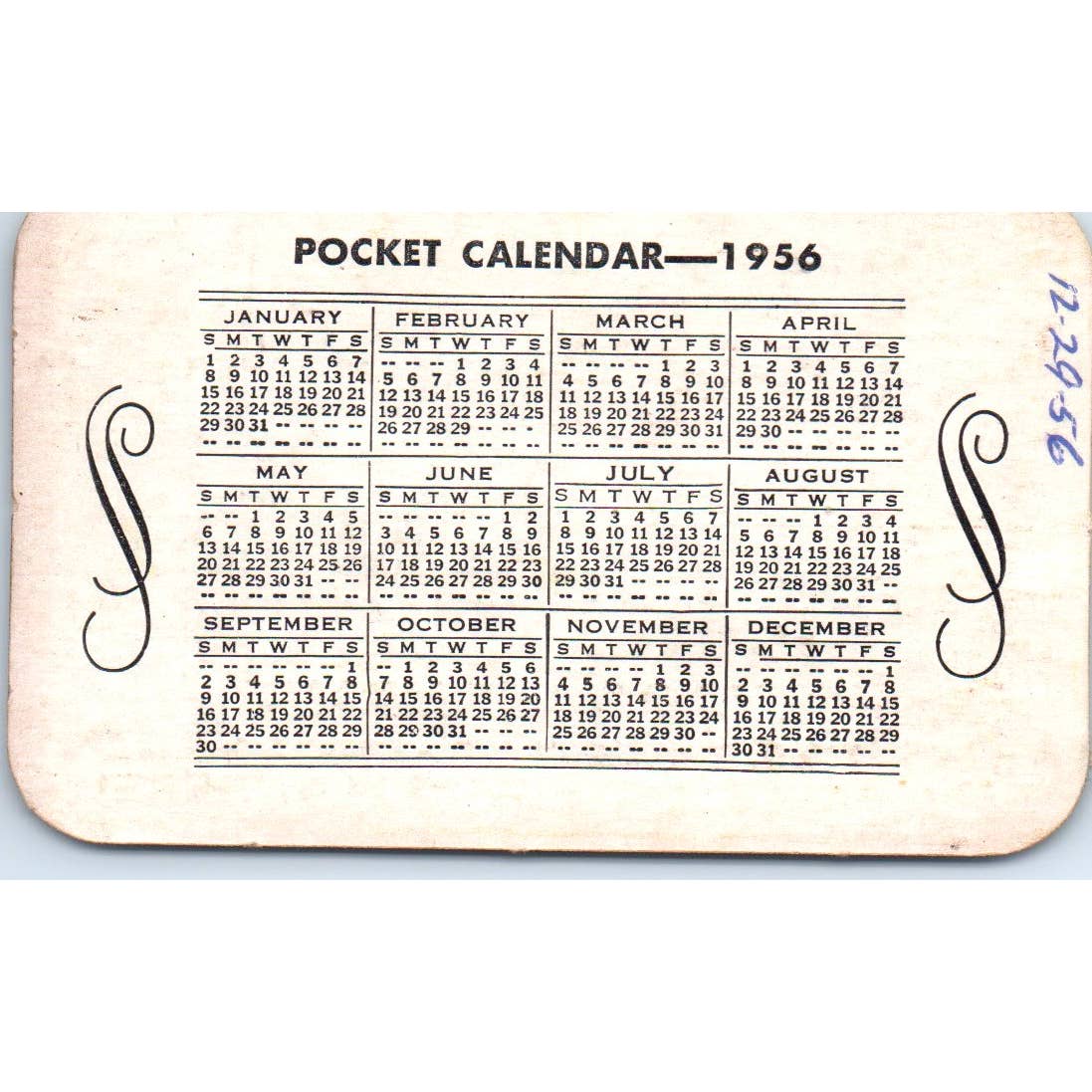 1956 City Loan Company Credit Card Milwaukee Obsolete SE5