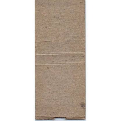 Vintage Matchbook Cover Throat Soothing F&F Cough Lozenges SE5-3