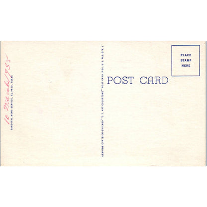Bull Fighting Ring Ciudad Juarez Mexico Original Postcard TK1-24