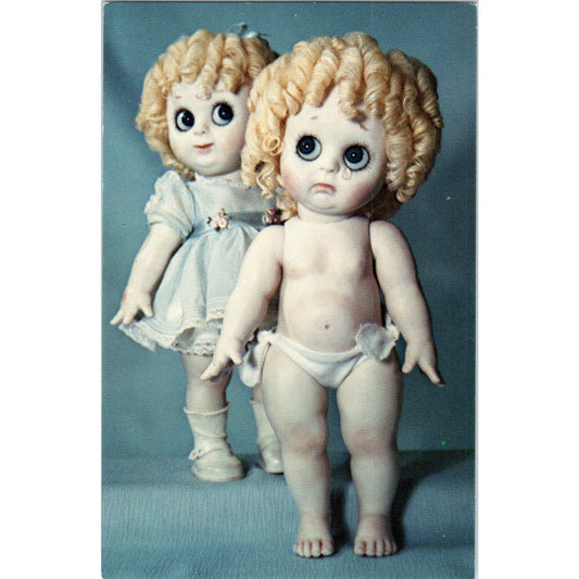 Pat Robinson NIADA Artist Getsya Porcelain Dolls Original Postcard PB9