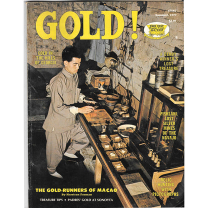 Gold! Treasure Magazine - Treasure Hunting Mining Panning Summer 1977 M6