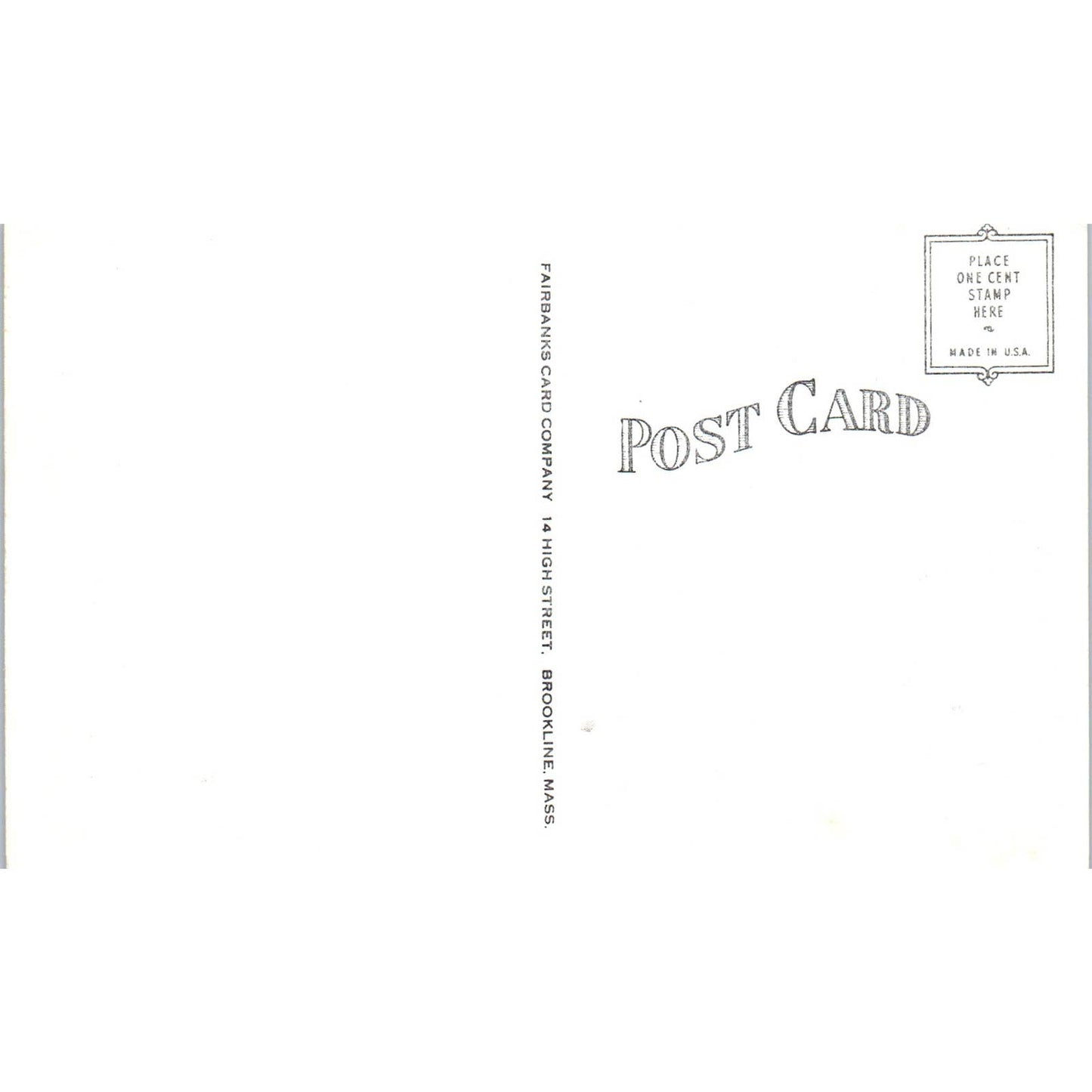 Vintage Postcard Sheffield Observer, Sheffield PA TD8-P2-2