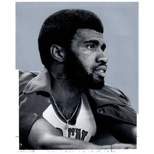 1976 Press Photo Basketball NBA Phoenix Suns Garfield Heard 8x10" AD3