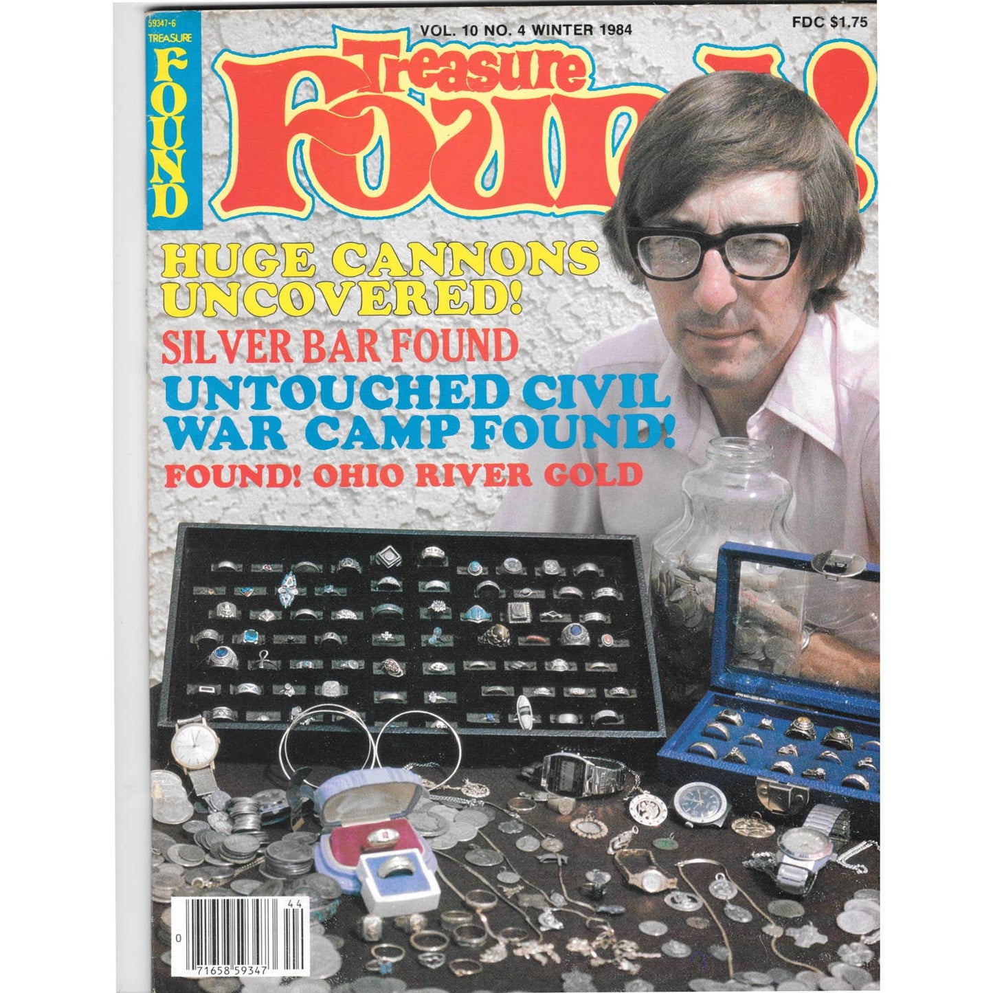 Treasure Found! Magazine 1984 Winter Metal Detecting Gold Diamonds M2