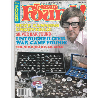 Treasure Found! Magazine 1984 Winter Metal Detecting Gold Diamonds M2