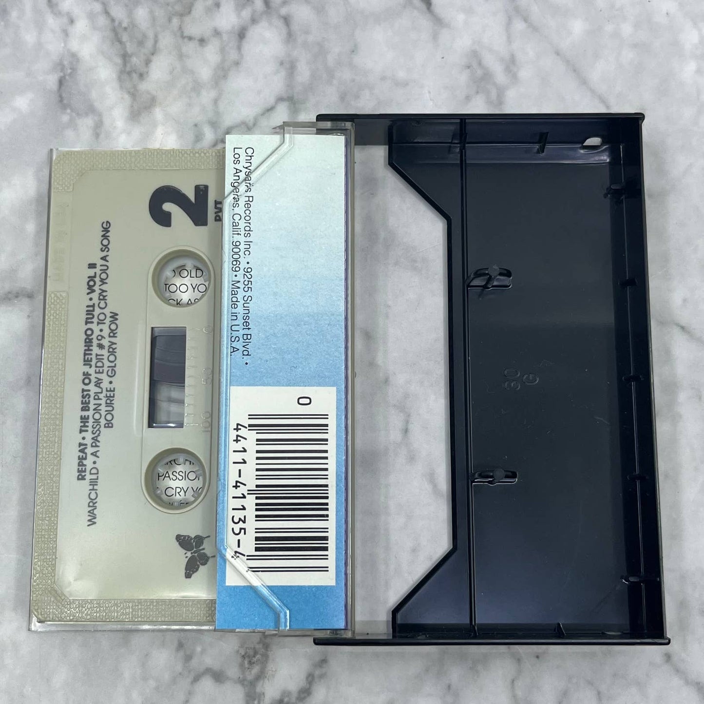 CASSETTE TAPE: JETHRO TULL "Repeat The Best of Jethro Tull Vol. II TI8-1