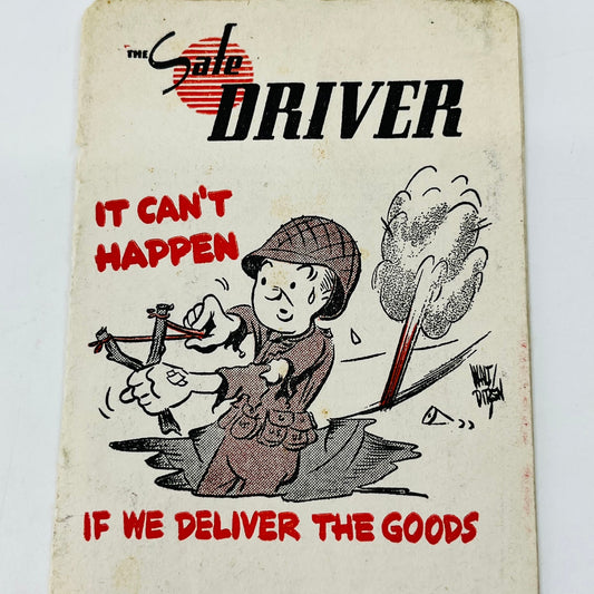 1943 Safe Driver Comic Booklet Anchor Casualty Company Insurance St Paul MN PX14