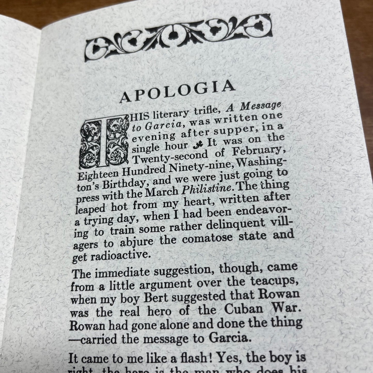 Vtg “A Message to Garcia” Elbert Hubbard Booklet - Elbert Hubbard Museum H4-4