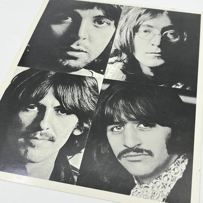Vintage The Beatles Rock Band Head Shot Portrait Black & White 8x10 AB4-13