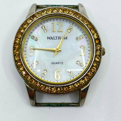 Waltham 12-Set Bevel WA300LS Women’s Rhinestone Wristwatch SD4