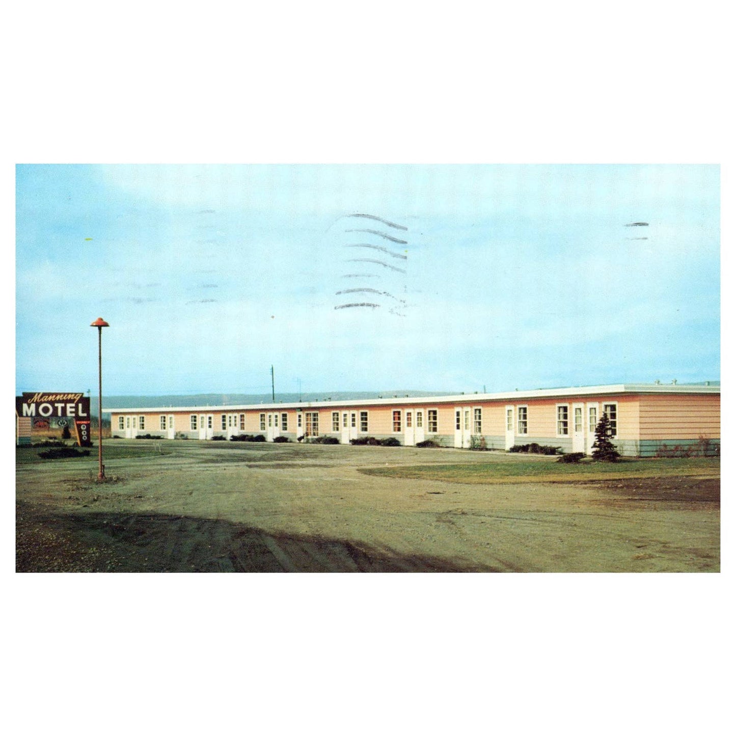 Manning Motel AAA Superior WI 1965 - Postcard TJ8-1