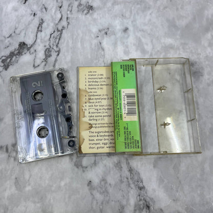 Vintage The Sugarcubes "Life’s Too Good" 1988 BJORK Cassette Tape￼ TC7-44
