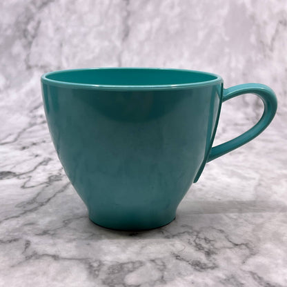 MCM Prolon Melmac Teal Coffee Tea Cup Malamine TJ5