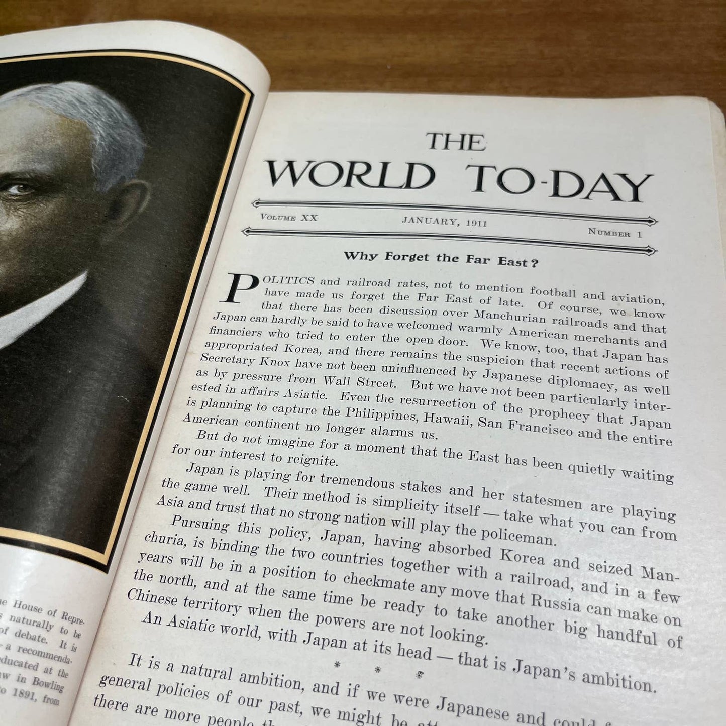 January 1911 The World To-Day Magazine No Cover Champ Clark British Parliment A2