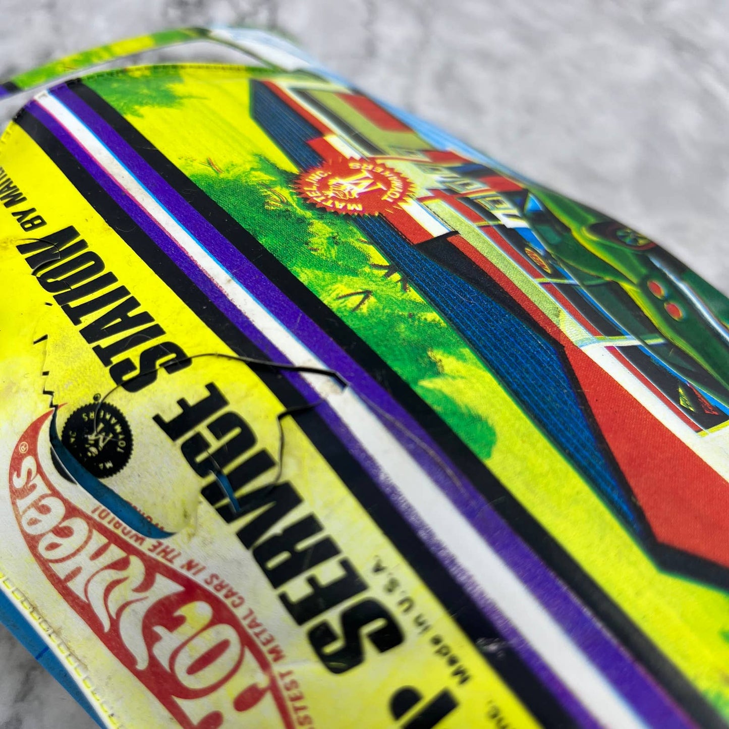 Vintage Hot Wheels 1968 Pop Up Speed Shop Service Station Mattel TK1