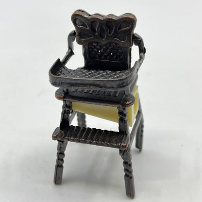 1970s High Chair Die Cast Pencil Sharpener w Box Dollhouse Miniature SC8