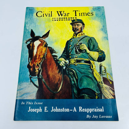 Vintage Civil War Times Illustrated Jan 1966 Joseph E. Johnstown A Reappraisal