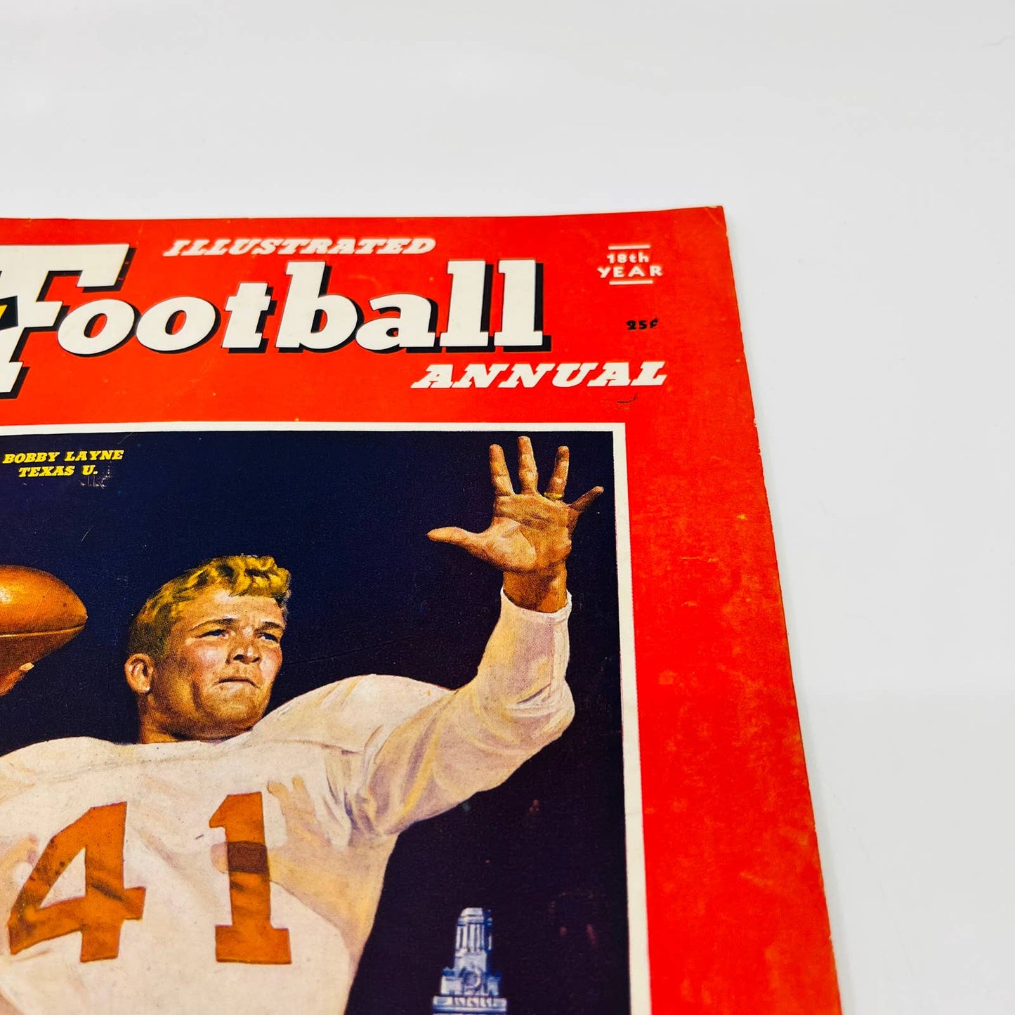 Illustrated Football Annual 1947 Magazine Bobby Layne Texas  EXCELLENT BA3