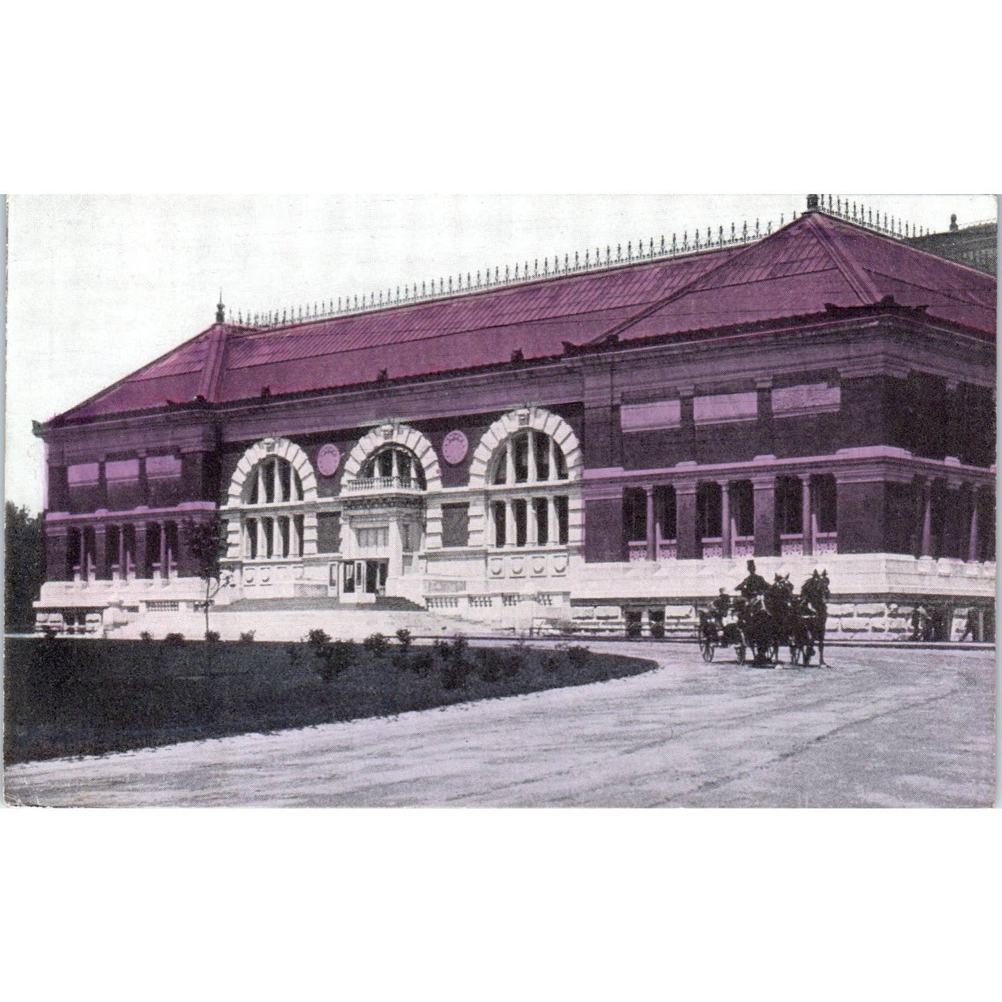 Art Museum, Central Park New York c1910 Original Postcard TK1-27